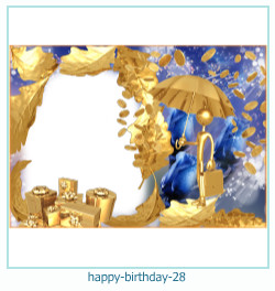 happy birthday frames 28